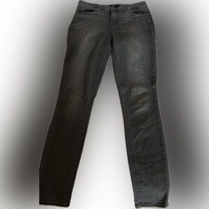 PAIGE Women's Skinny Leg Jeans in Dark gray